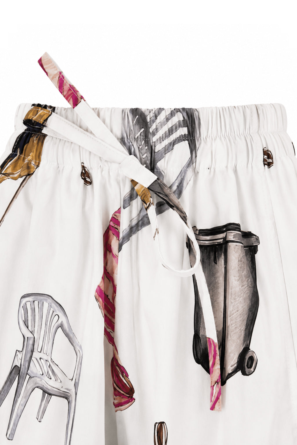 EVA barrel leg trousers 'Objects'
