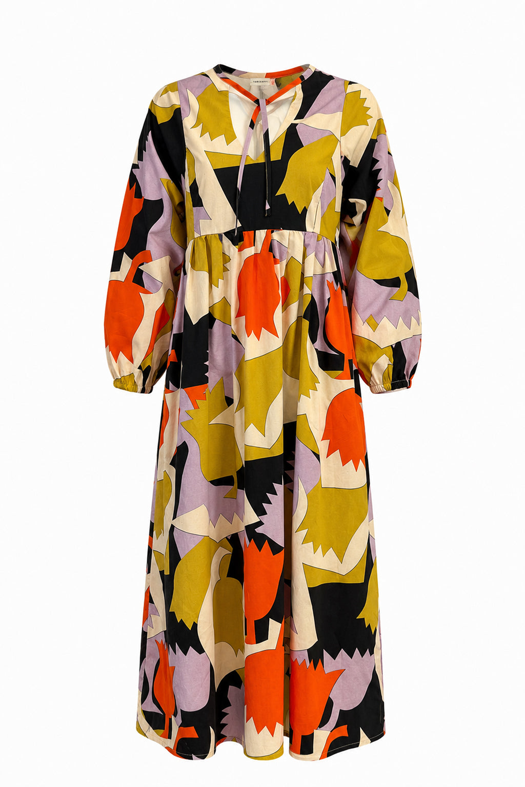 FUTRINKA rustic maxi dress 'Leaves'