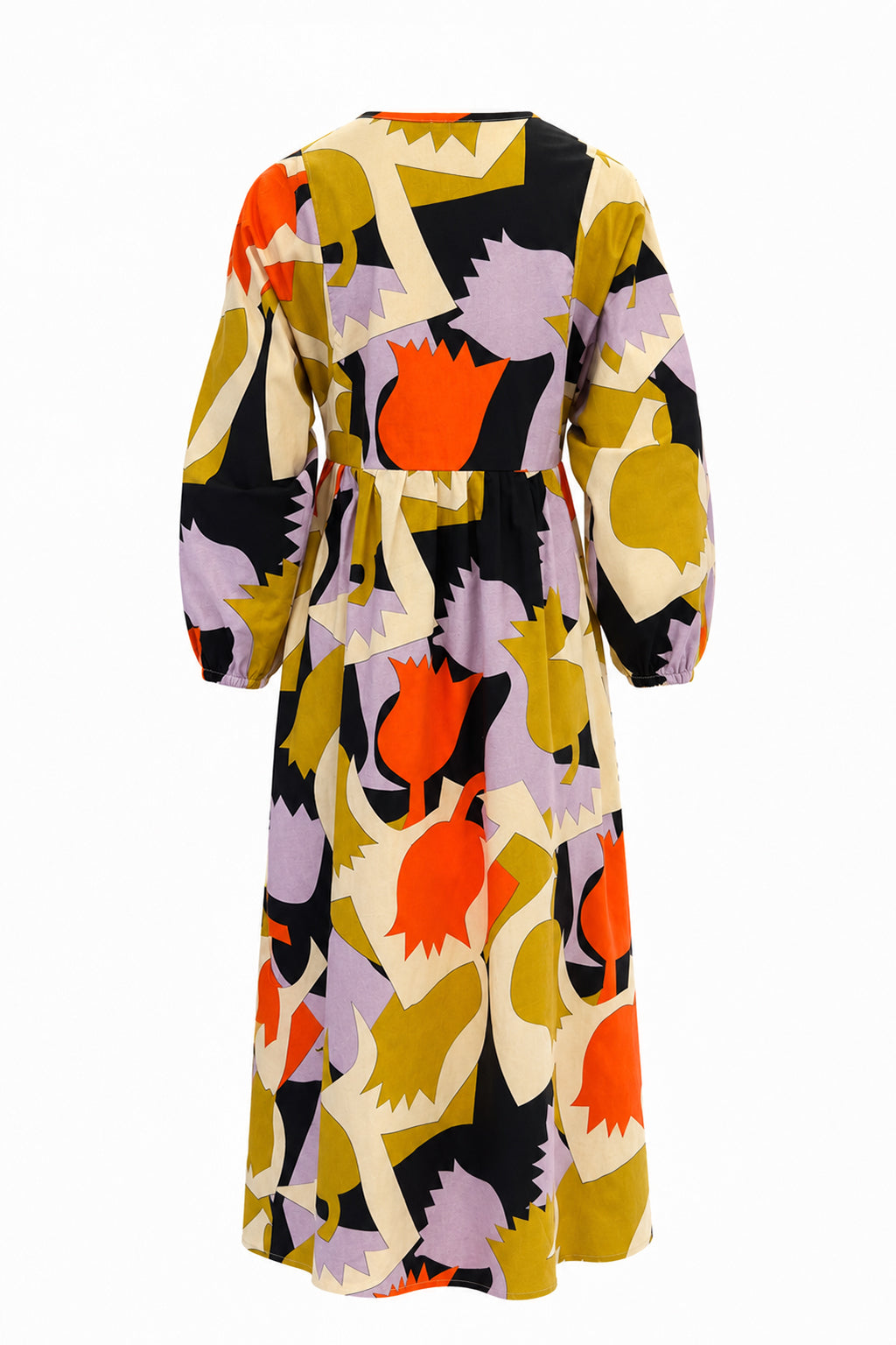 FUTRINKA rustic maxi dress 'Leaves'