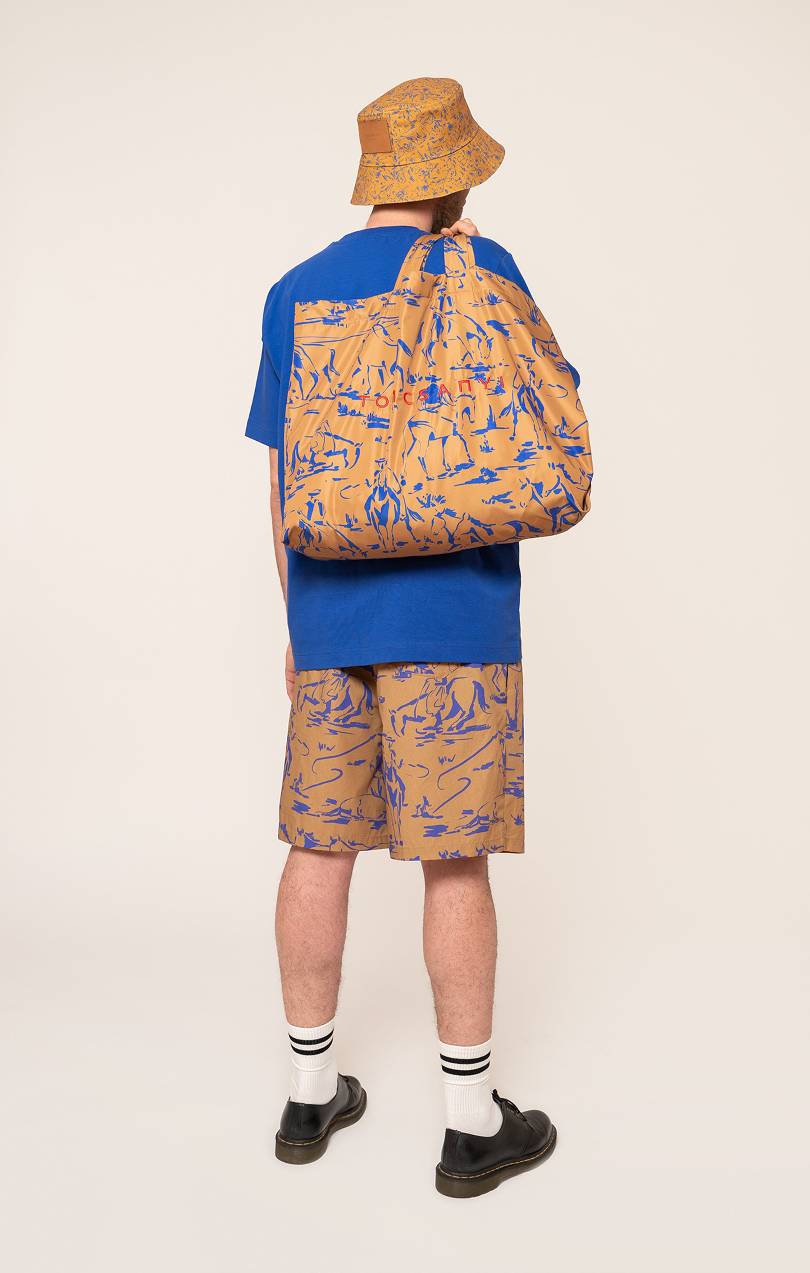 GUDAURI Tote Bag 'Horsemen Mustard'