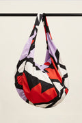 IKLAD oversized moon bag 'Pumpkin Purple'