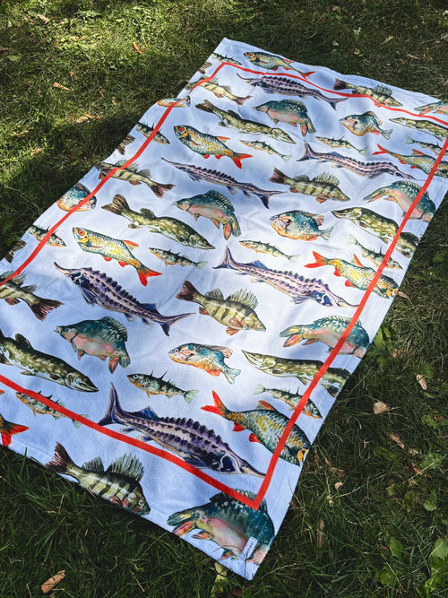 LIDO beach towel 'Fish'