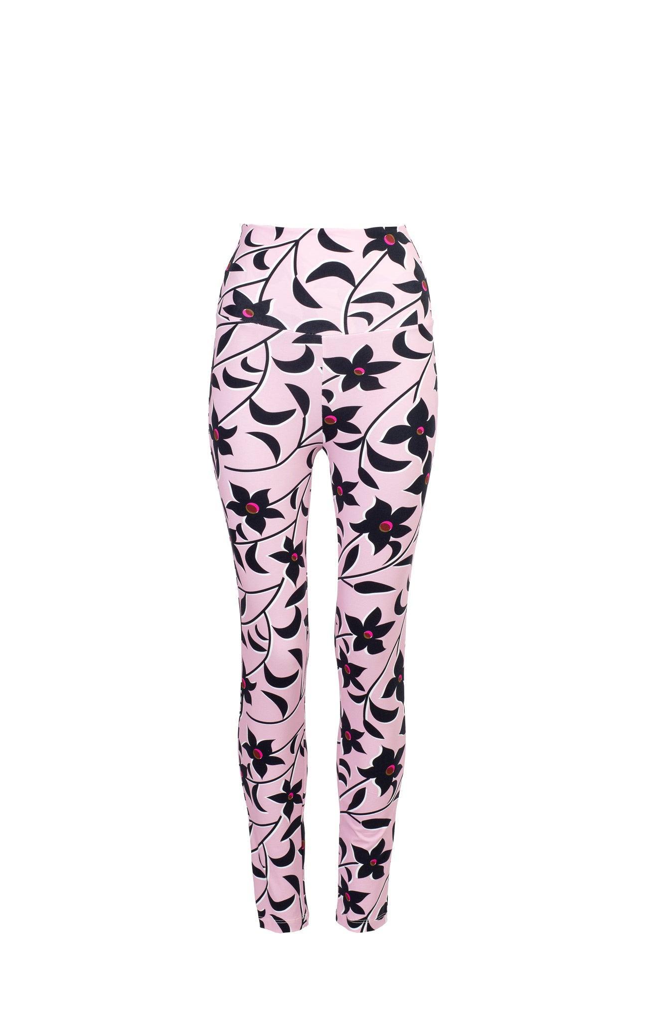 JASNA jersey leggings 'pastel flowers'