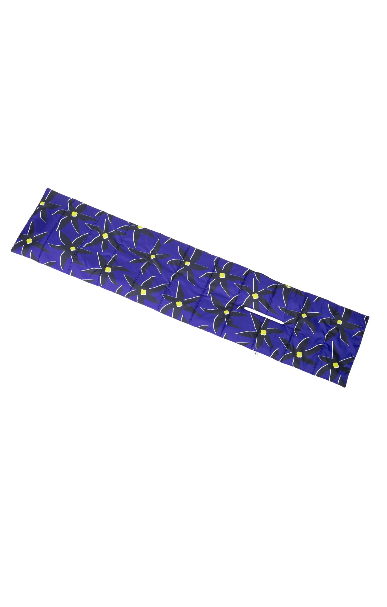 KITZBÜHEL puffer scarf 'starflower blue'
