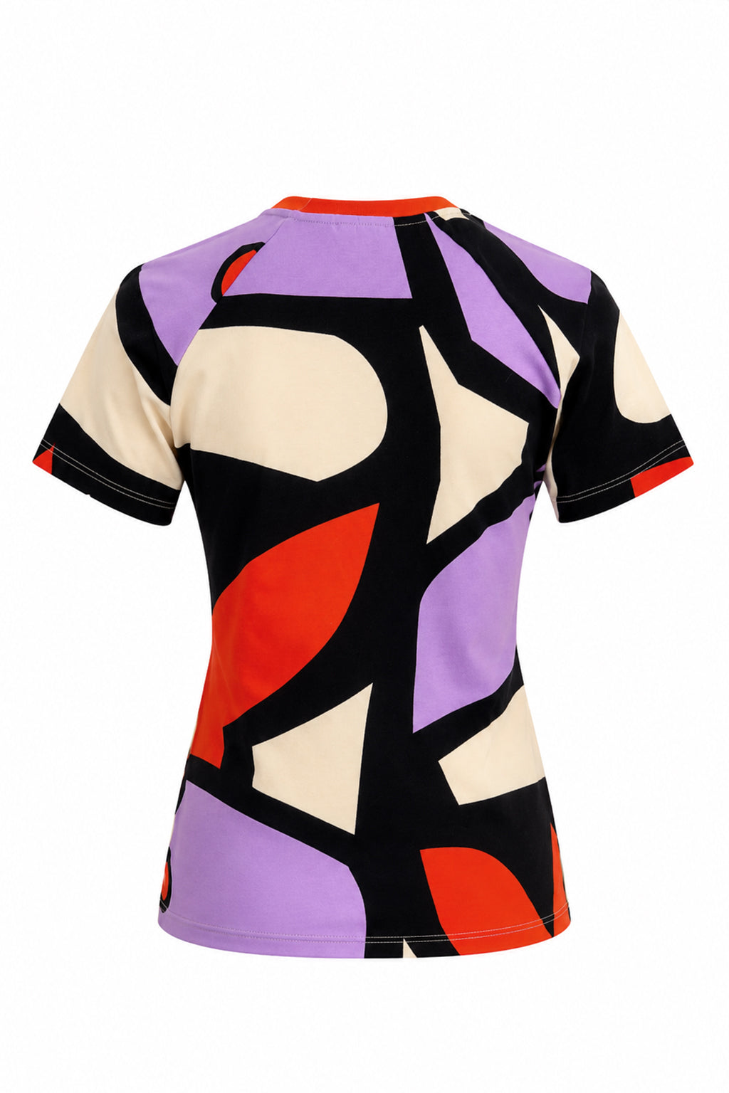 KONTRA raglan sleeve jersey top 'Pumpkin Purple'