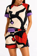 LOMB jersey shorts 'Pumpkin Purple'