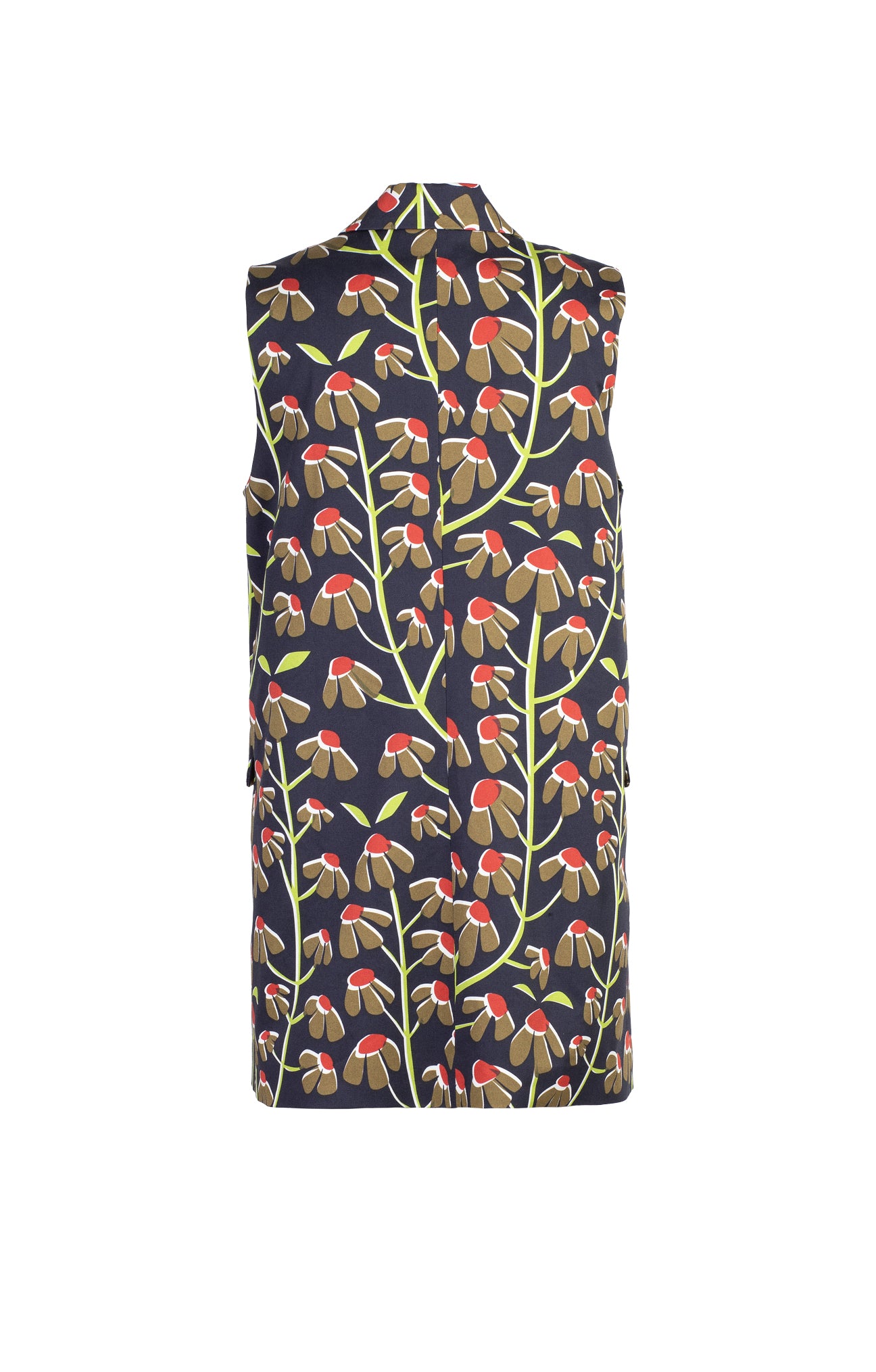 PAPRIKA tailored canvas vest 'chamomile'