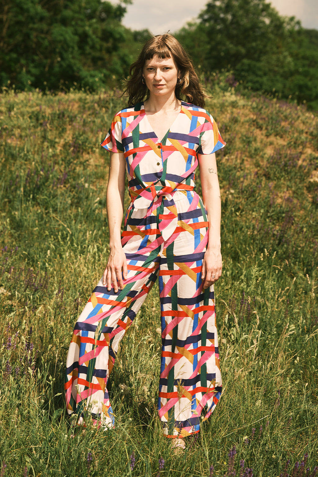 PRADOLLANO drawstring trousers 'Thonet'