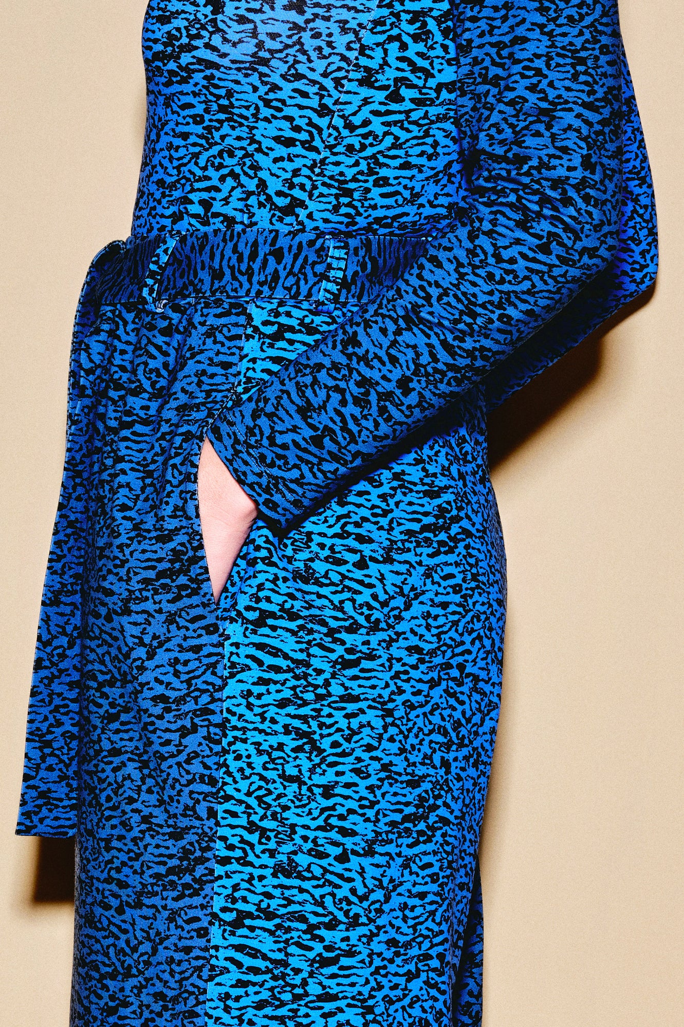 RUDAS jersey trousers ‘Enamel Blue'