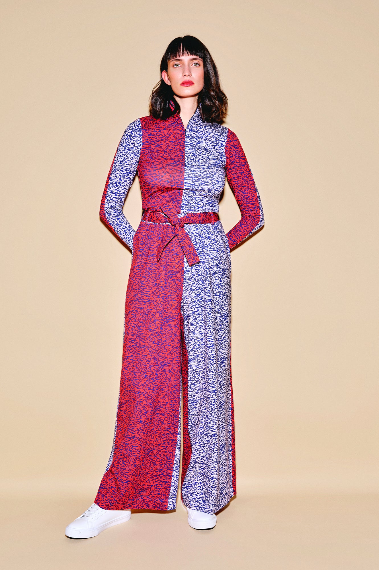 RUDAS jersey trousers ‘Enamel Pink'