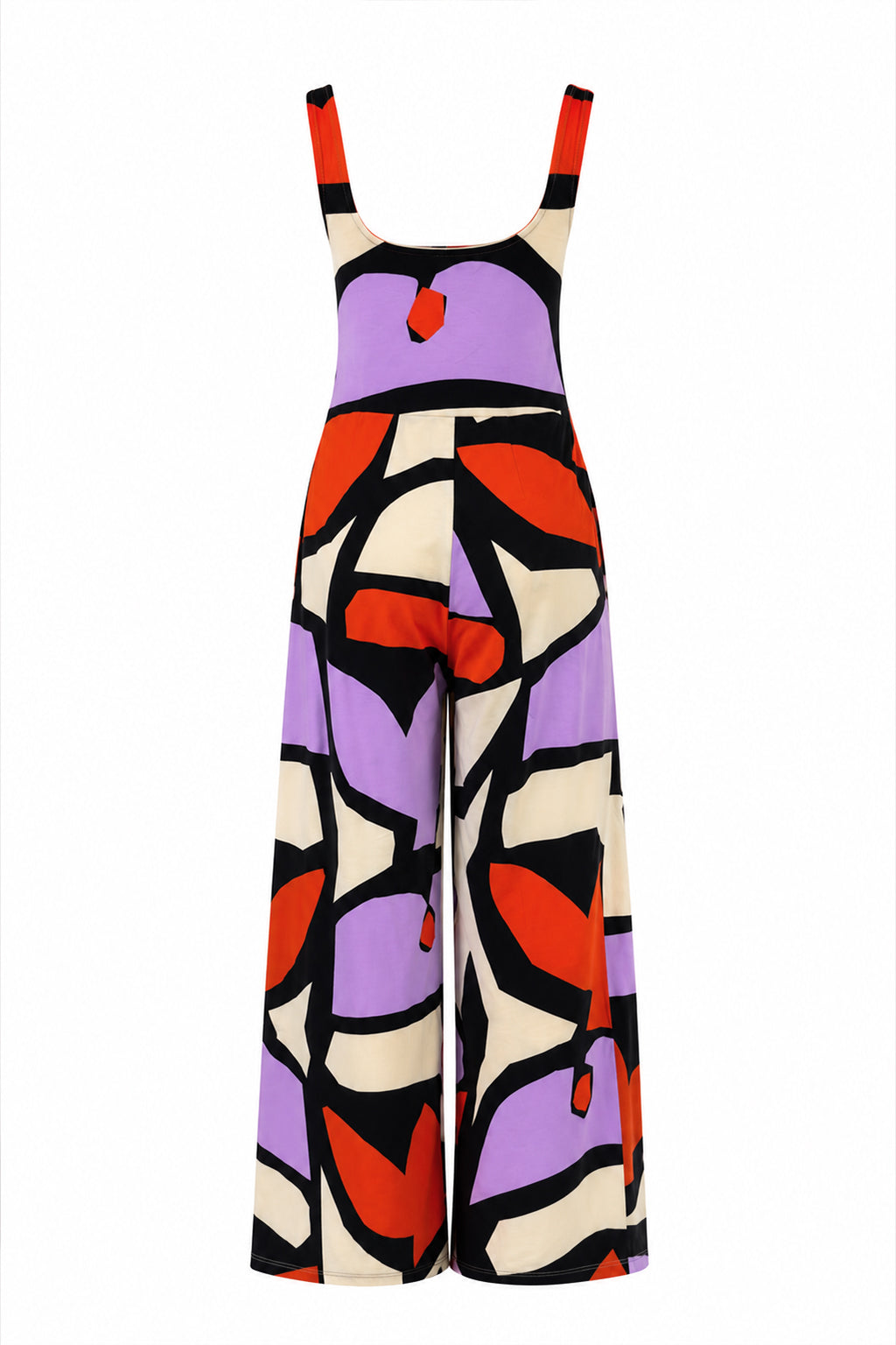SERPENT jersey jumpsuit 'Pumpkin Purple'