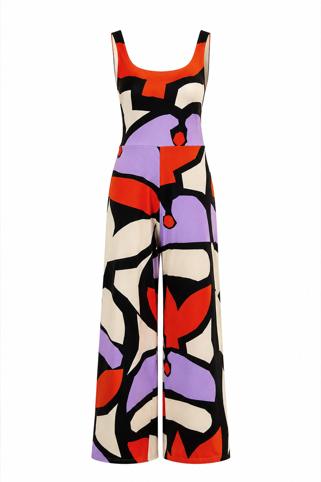 SERPENT jersey jumpsuit 'Pumpkin Purple'