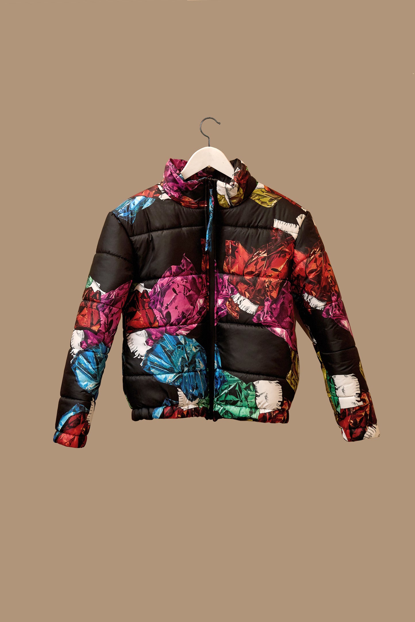 SPAJZ puffer jacket 'Holiday Candy'