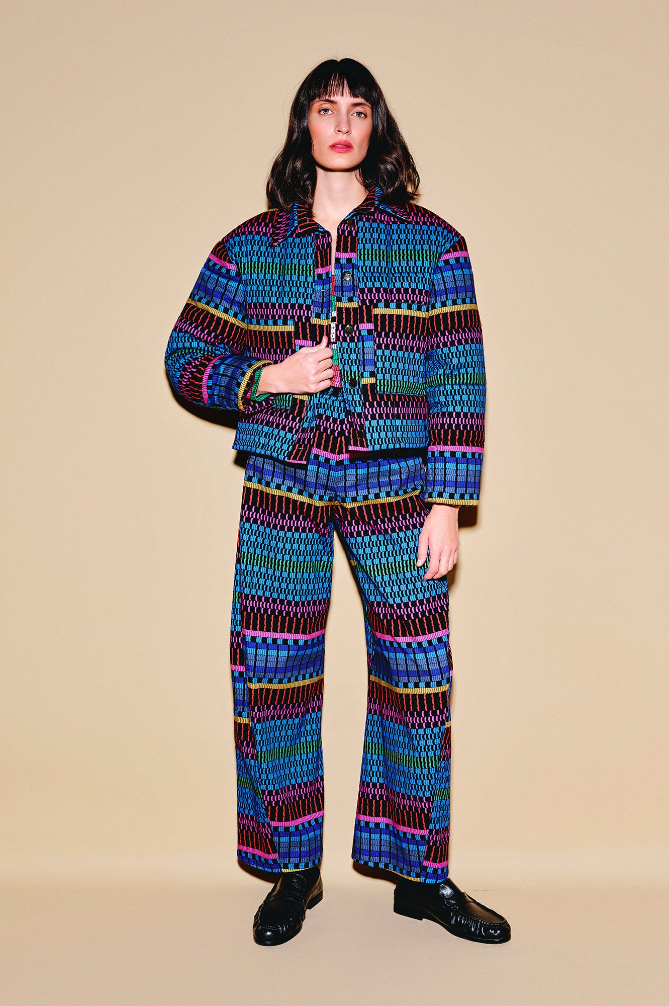 SUTO twist trousers 'Demijohn'