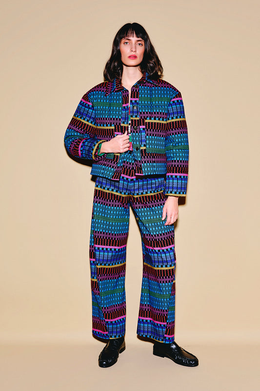 SUTO twist trousers 'Demijohn'