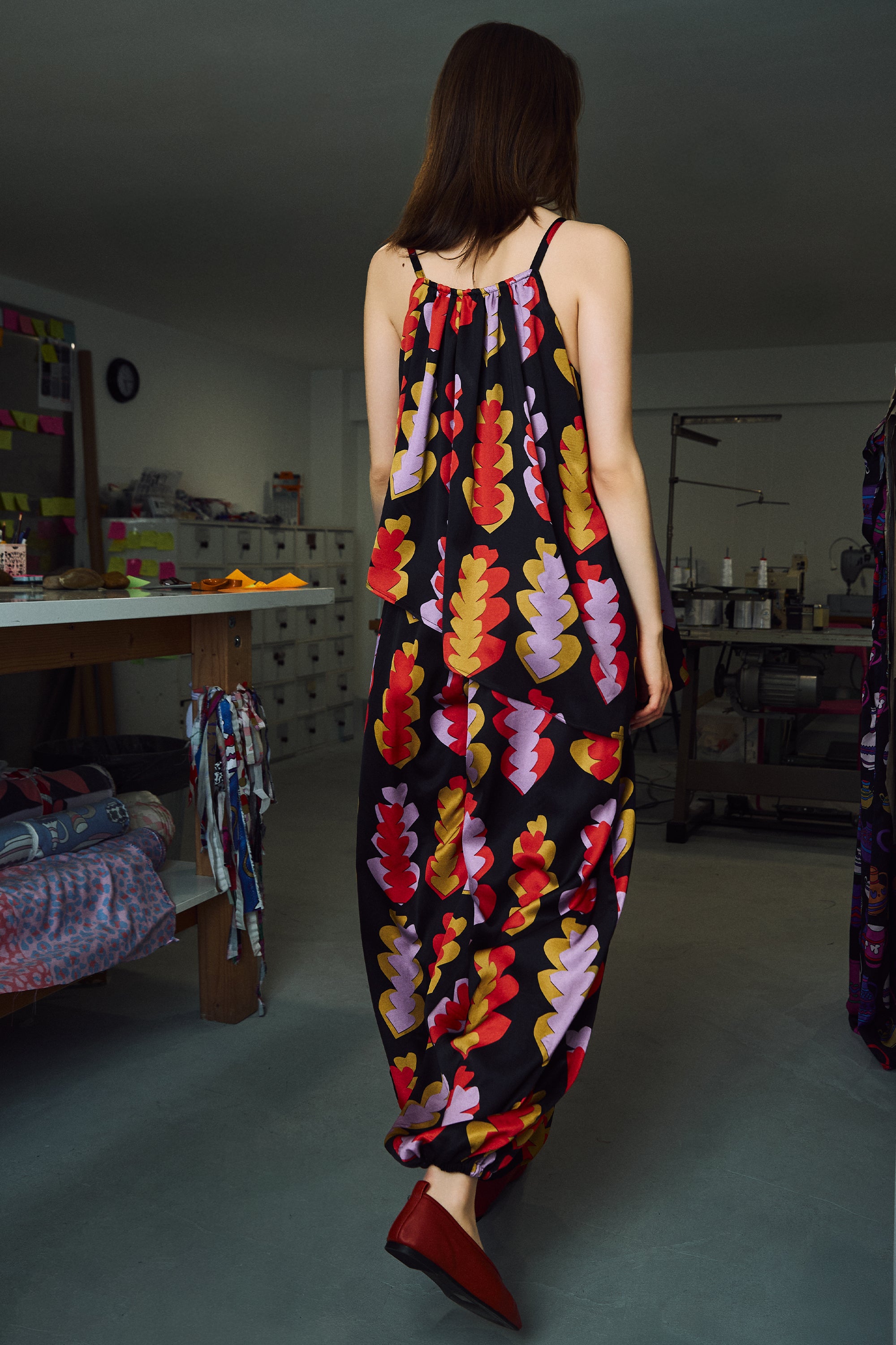 SZIV balloon trousers 'Hearts'