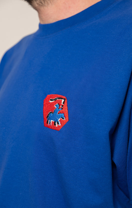 'HORSEMAN' men's T-shirt blue