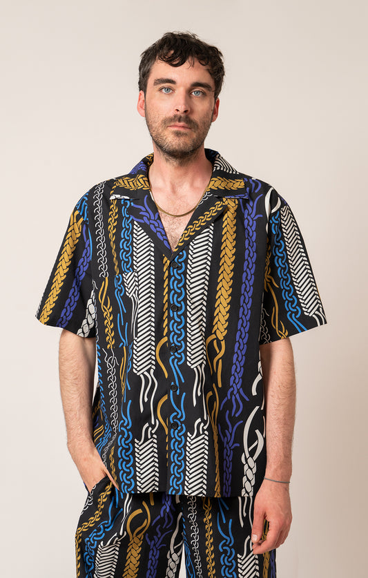SMIRGLI men's resort shirt 'Braid'