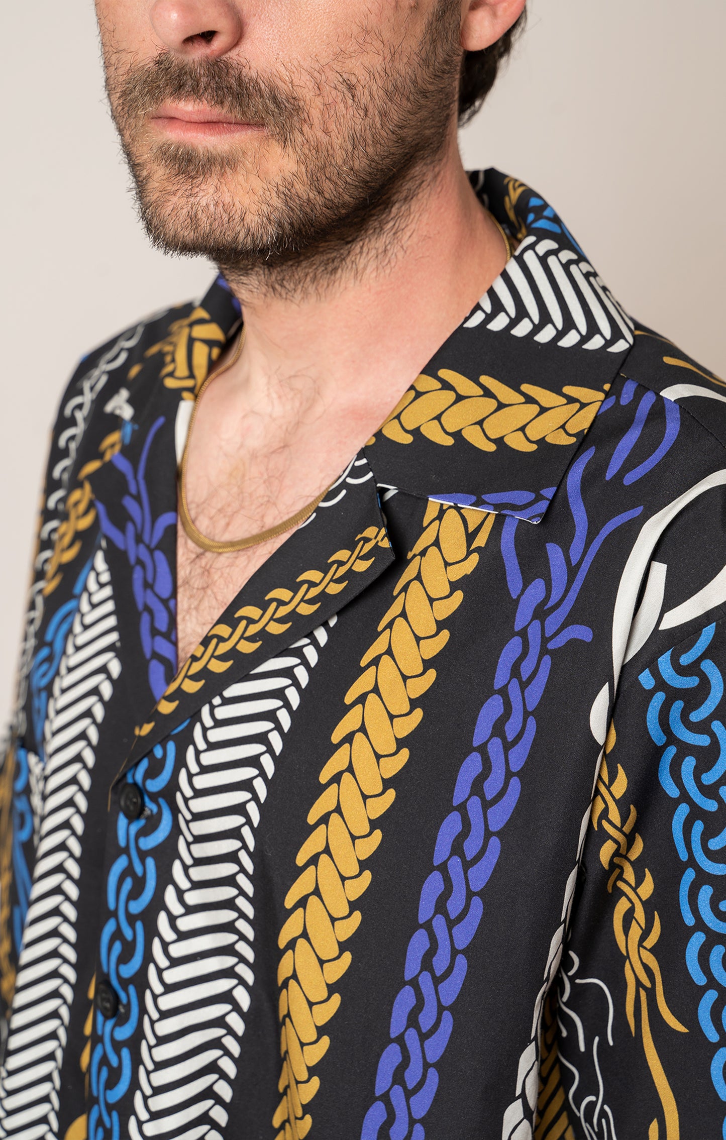 SMIRGLI men's resort shirt 'Braid'