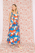 FILKO apron dress 'Acorn Blue'