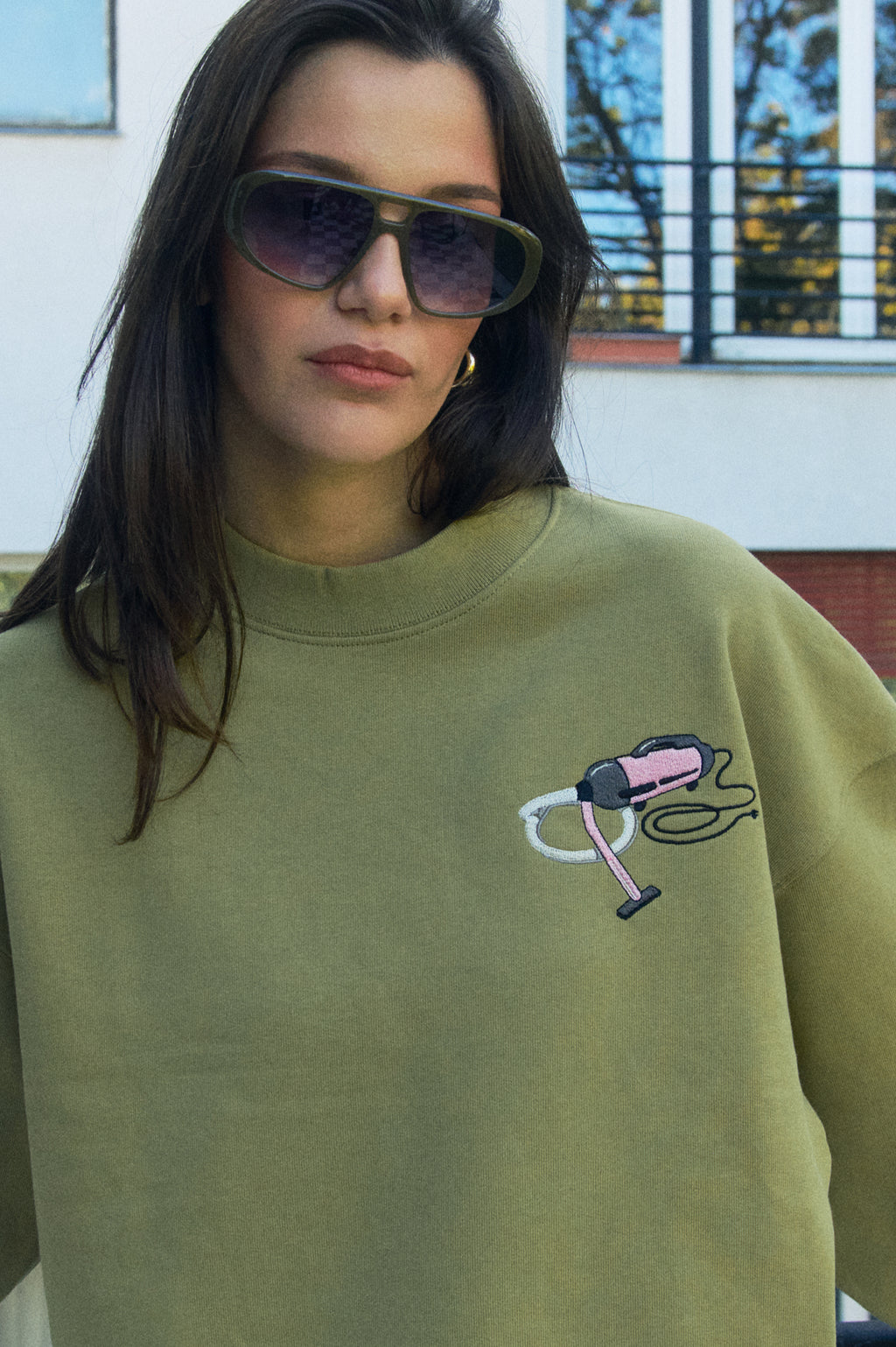 RAKETA sweatshirt 'Moss Green'