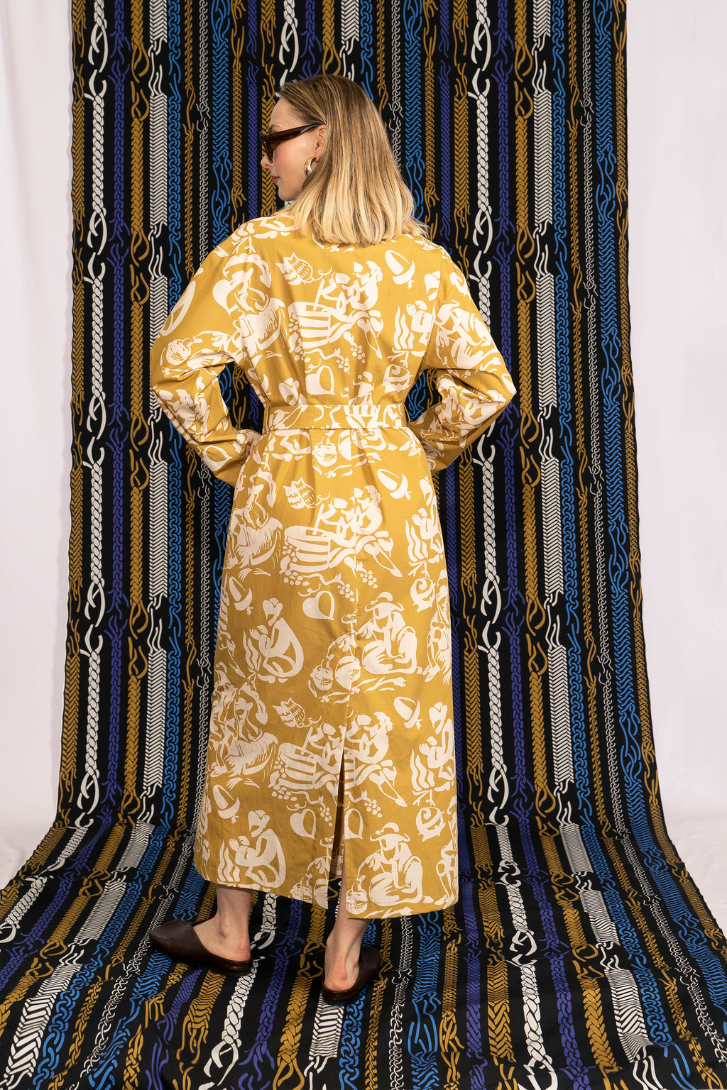 LORUM long summer jacket 'Seasons Gold'