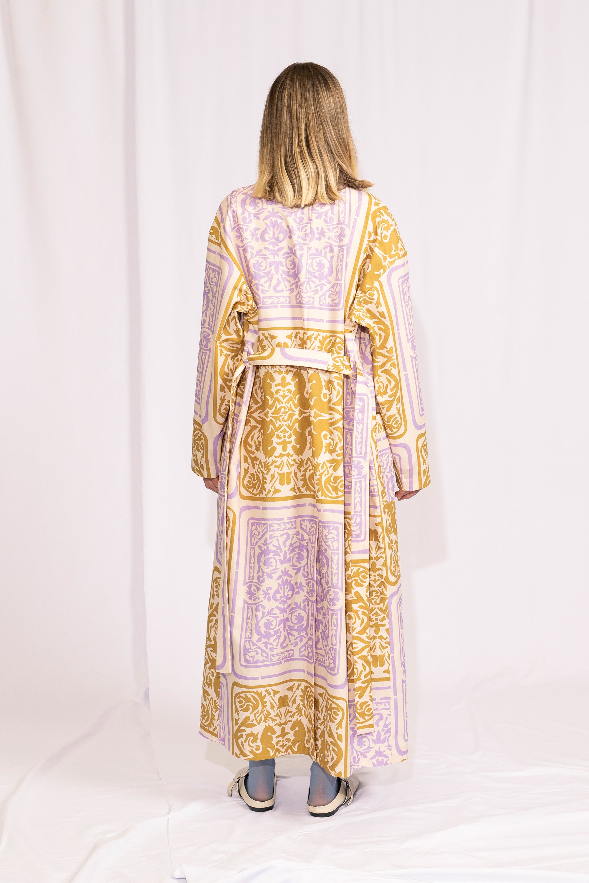 LORUM long summer jacket 'Cards'