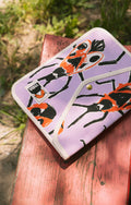 YKRA x TOMCSANYI laptop case 'Small Firebugs'
