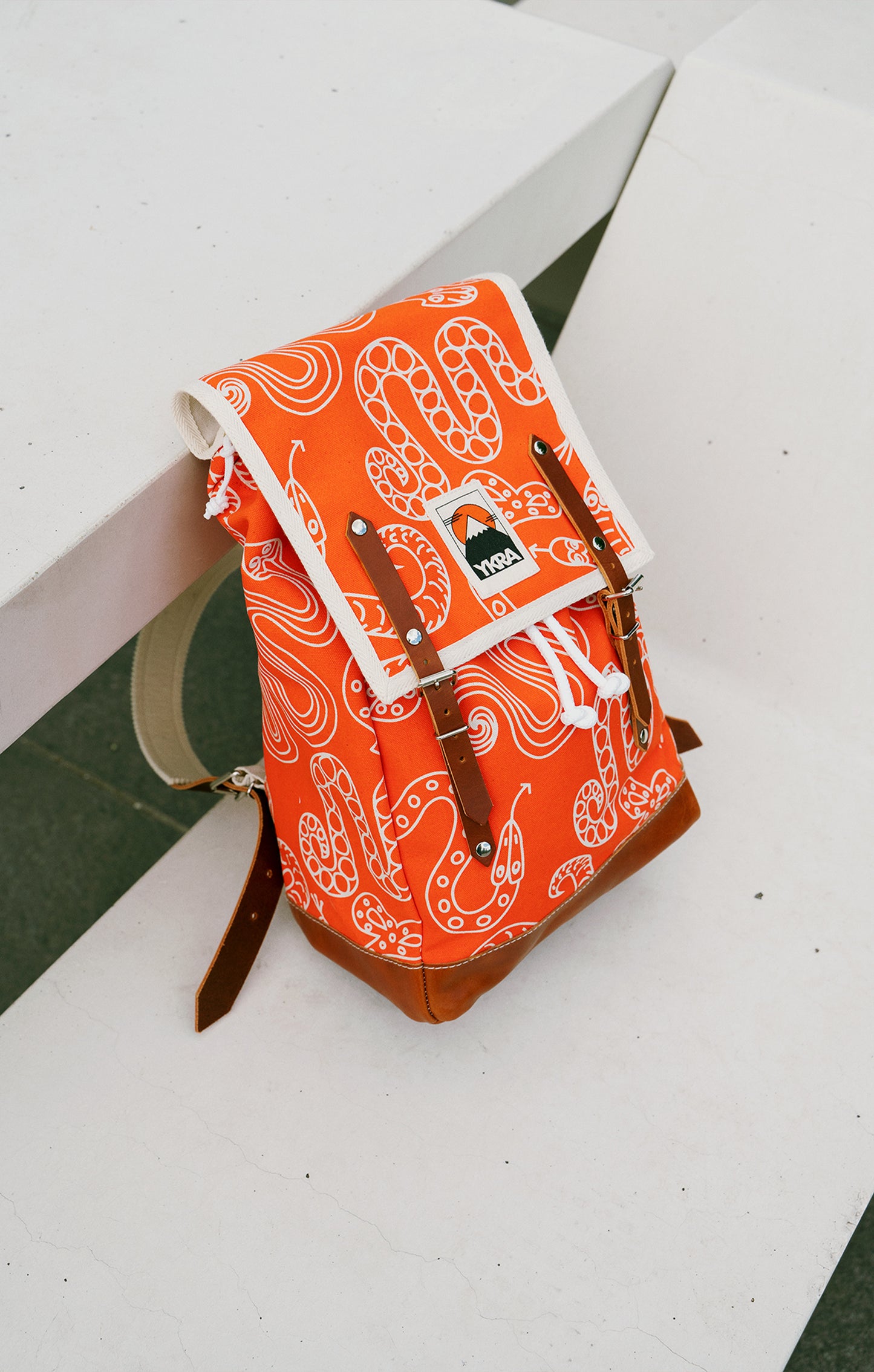YKRA x TOMCSANYI backpack 'Snake'