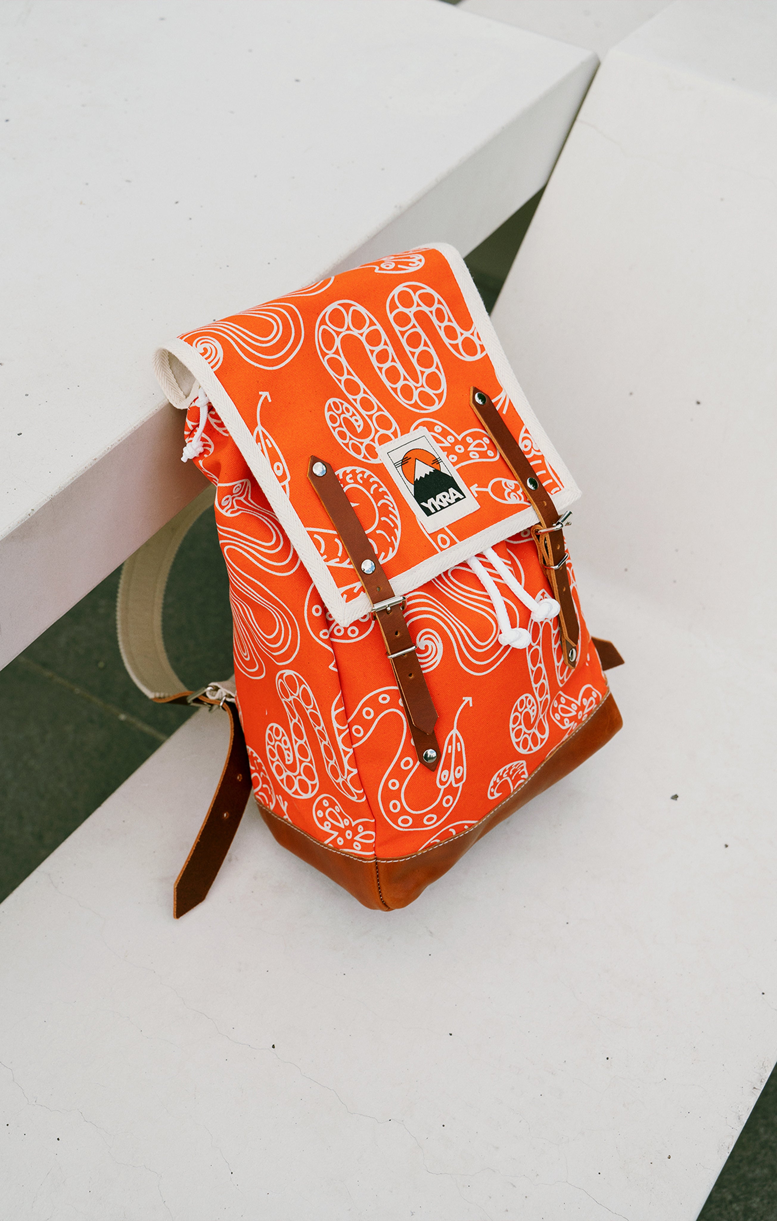 YKRA x TOMCSANYI backpack 'Snake'