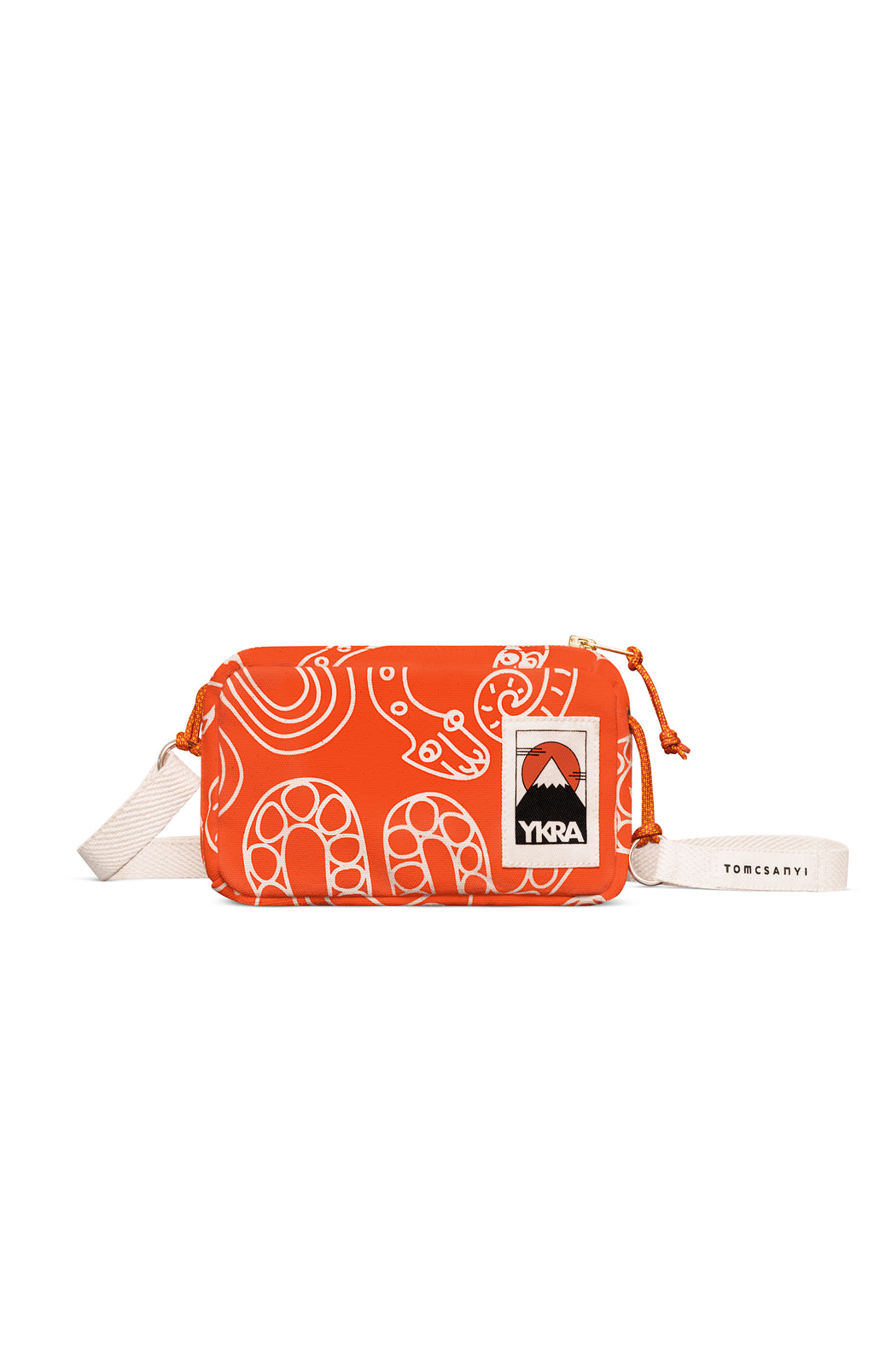 YKRA x TOMCSANYI travel case 'Snake'