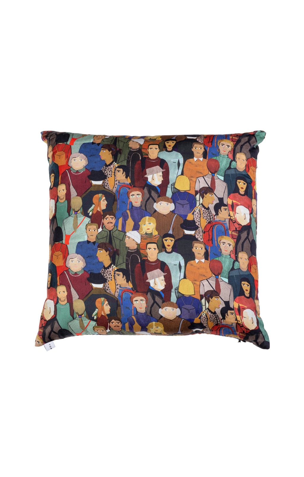 FREE GIFT Decorative cushion 'face' print