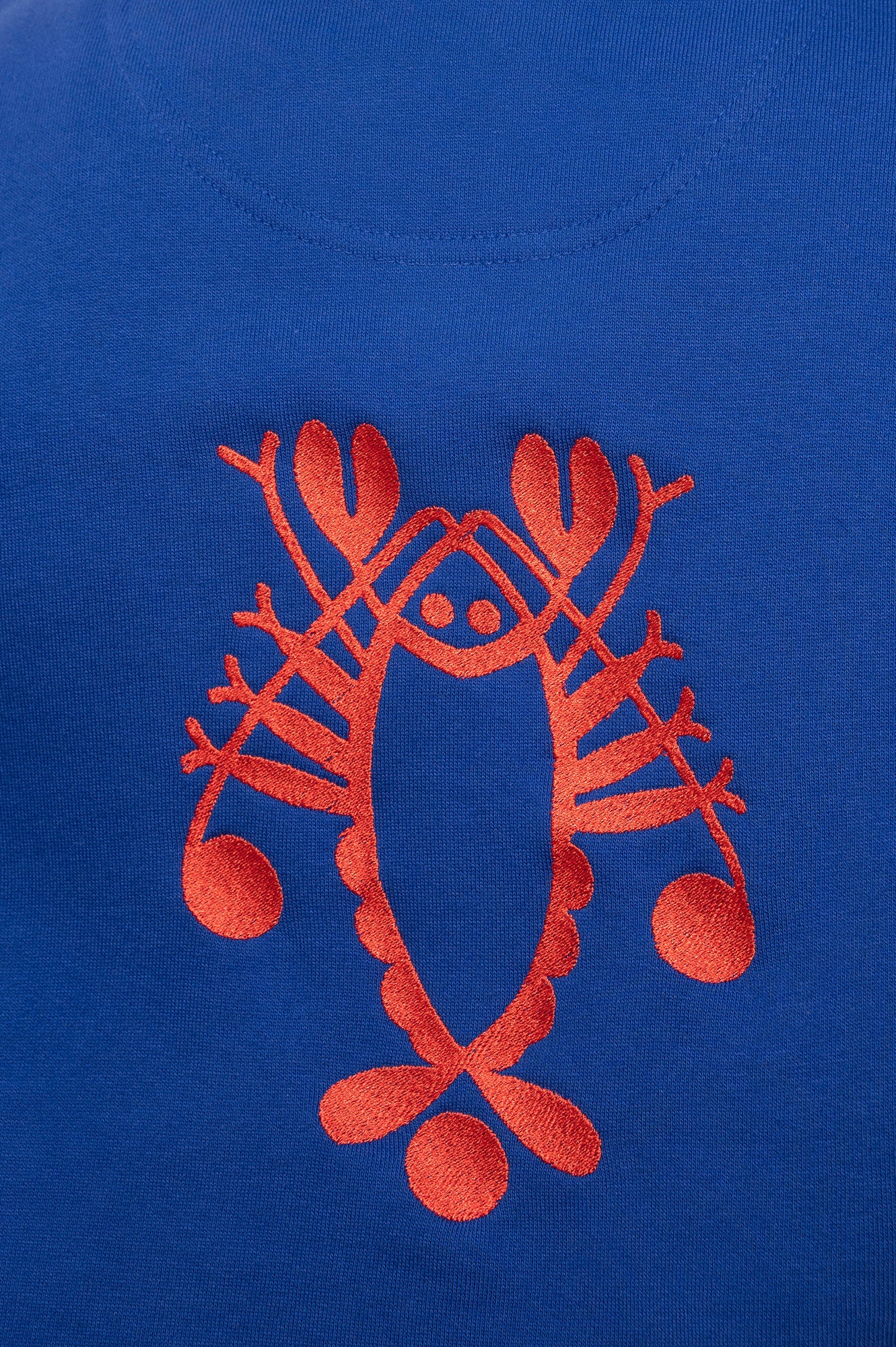 'LOBSTER' sweatshirt blue