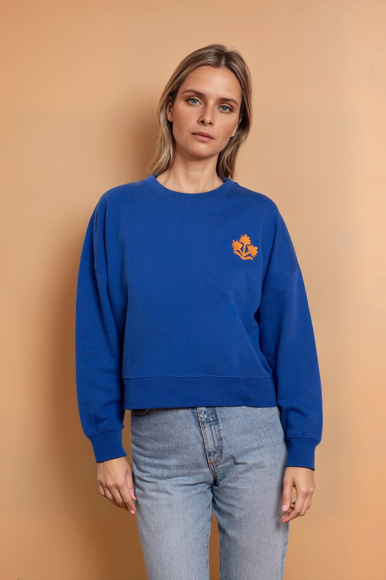 'LOBSTER' sweatshirt blue