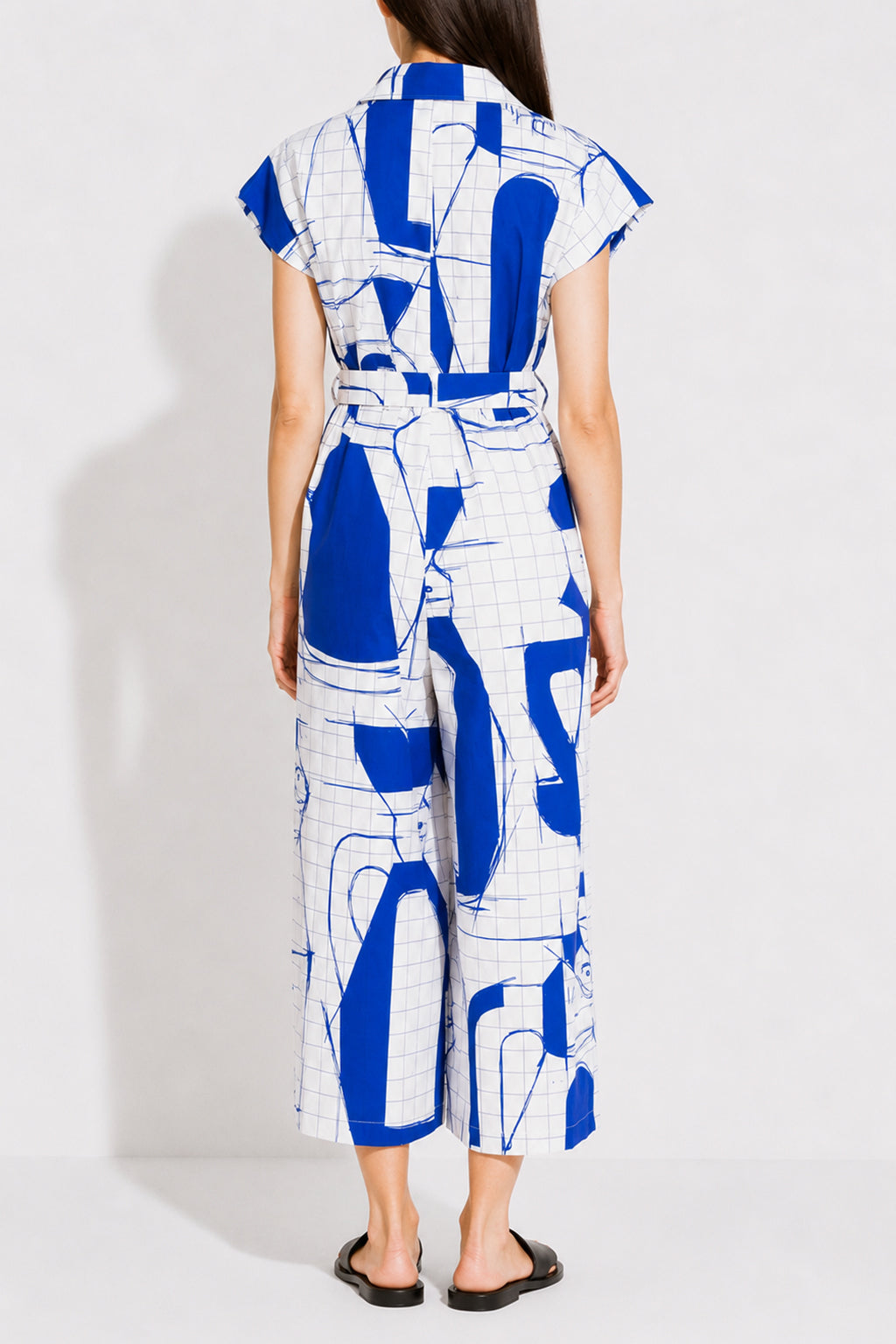 BUTELLA poplin jumpsuit 'Sketch'