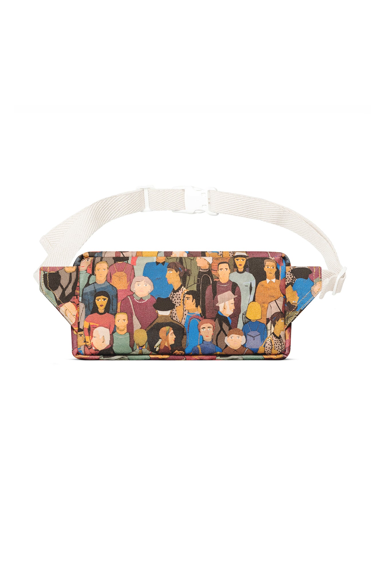 YKRA x TOMCSANYI fanny pack 'Faces'