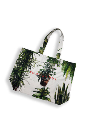 GUDAURI tote bag 'plants print'