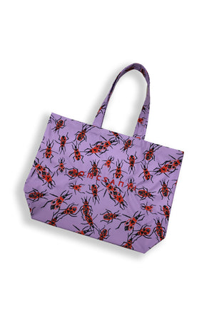 GUDAURI tote bag 'small firebugs print'