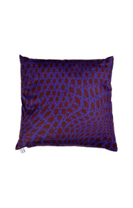 Decorative cushion 'warp polka dot' print
