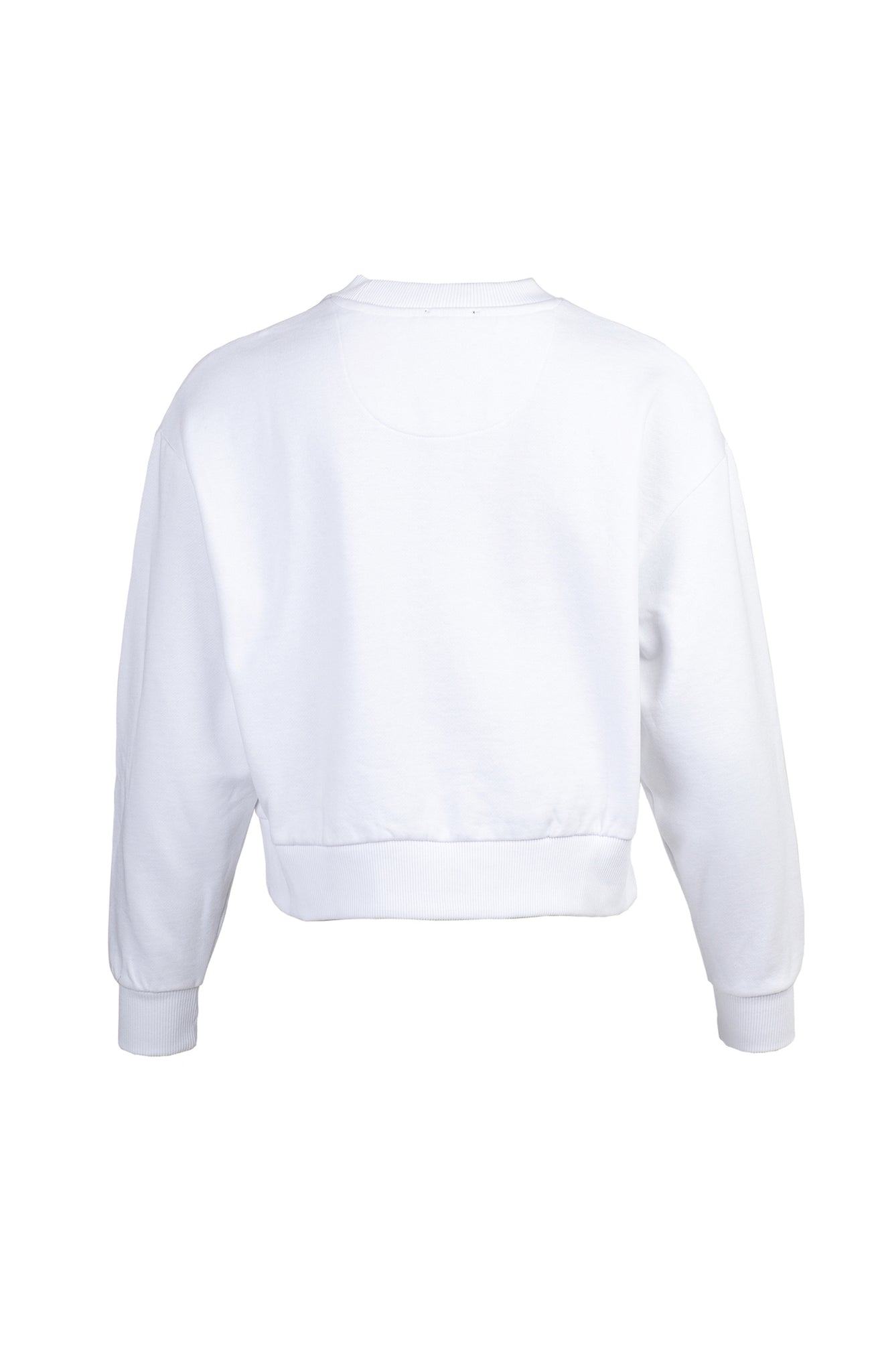 MARTHA embroidered sweatshirt 'space flowers'