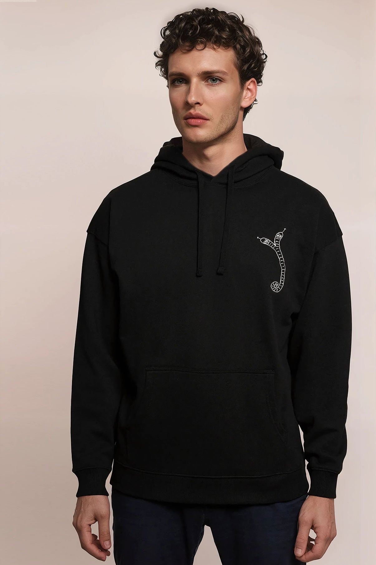 'SNAKE' men's hoodie black