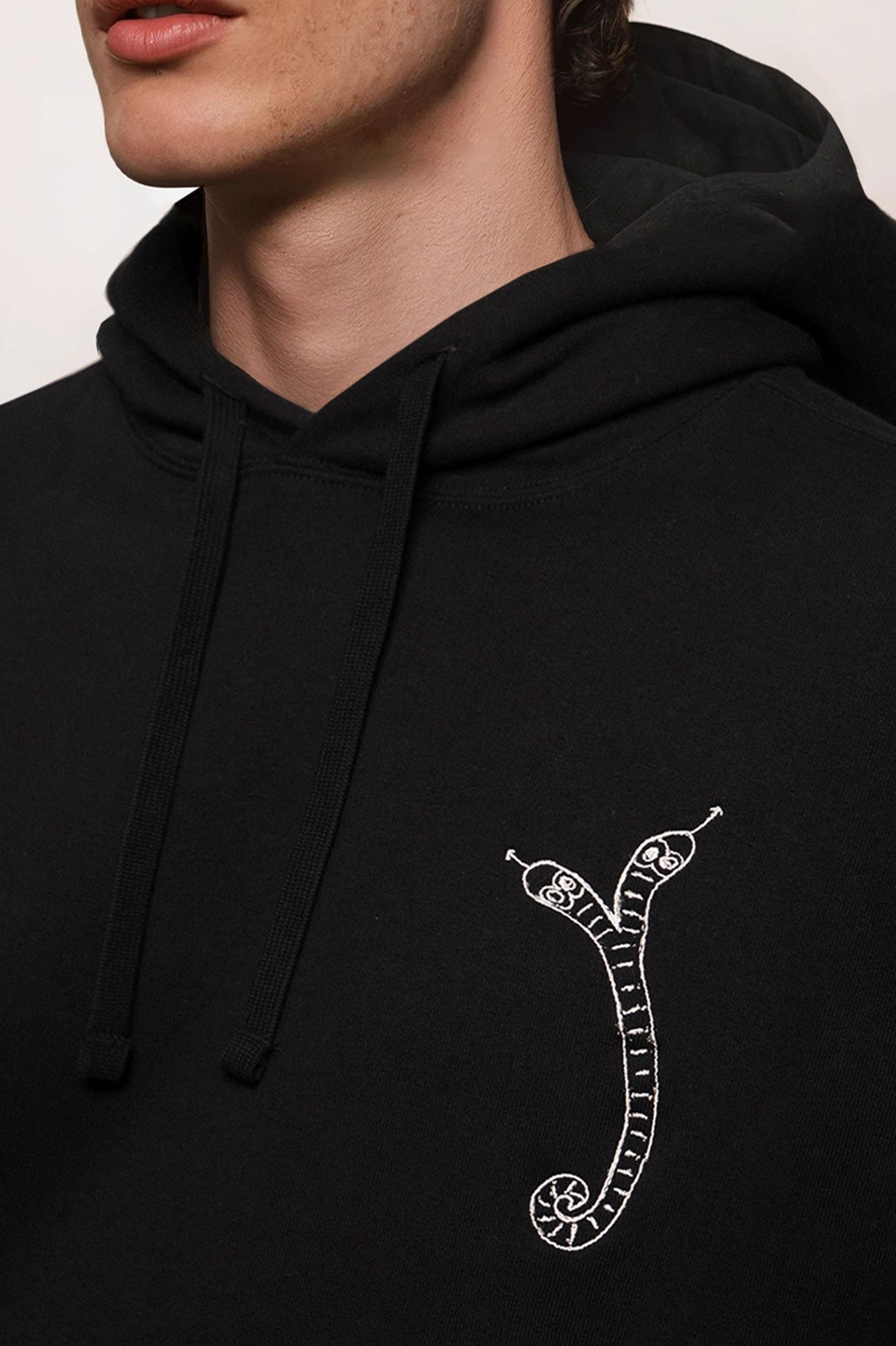 'SNAKE' men's hoodie black