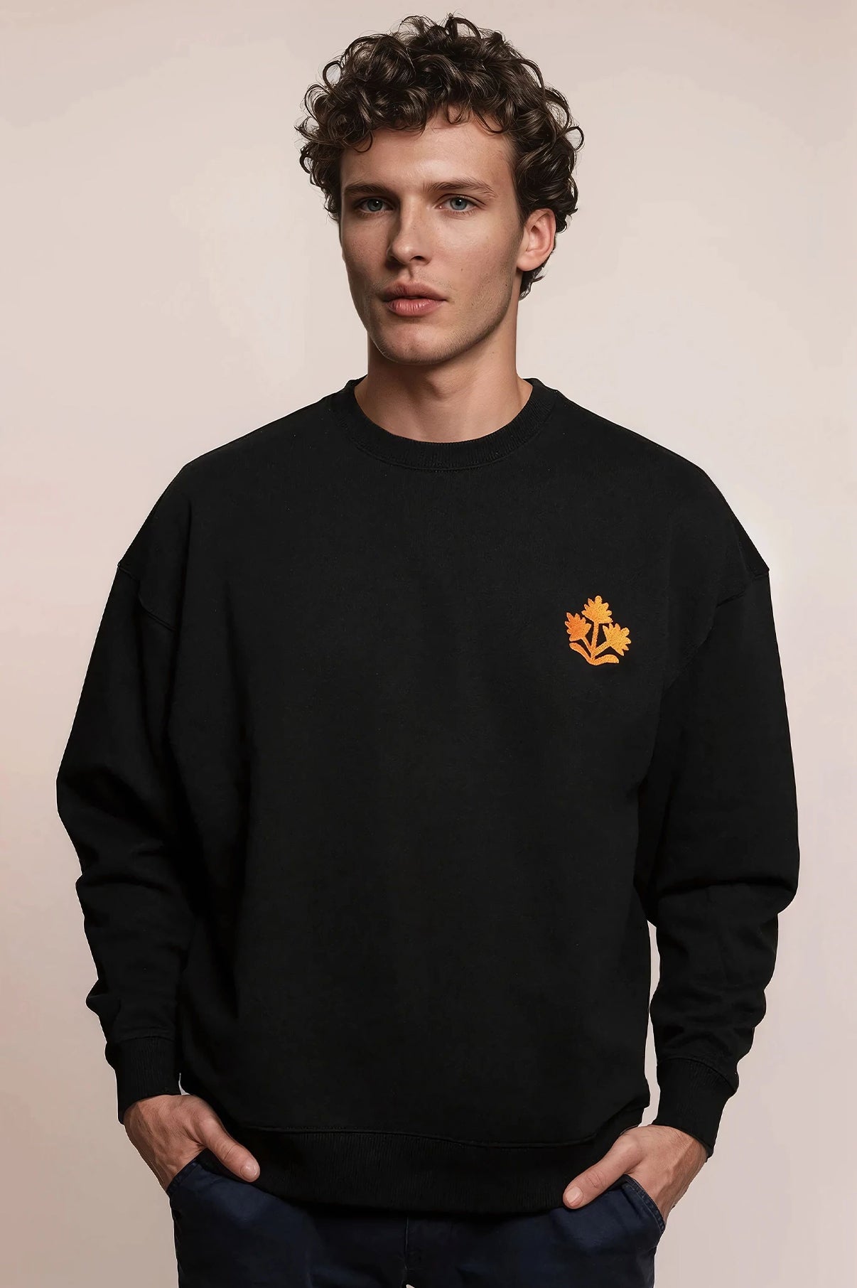 'LOBSTER' men's sweatshirt black