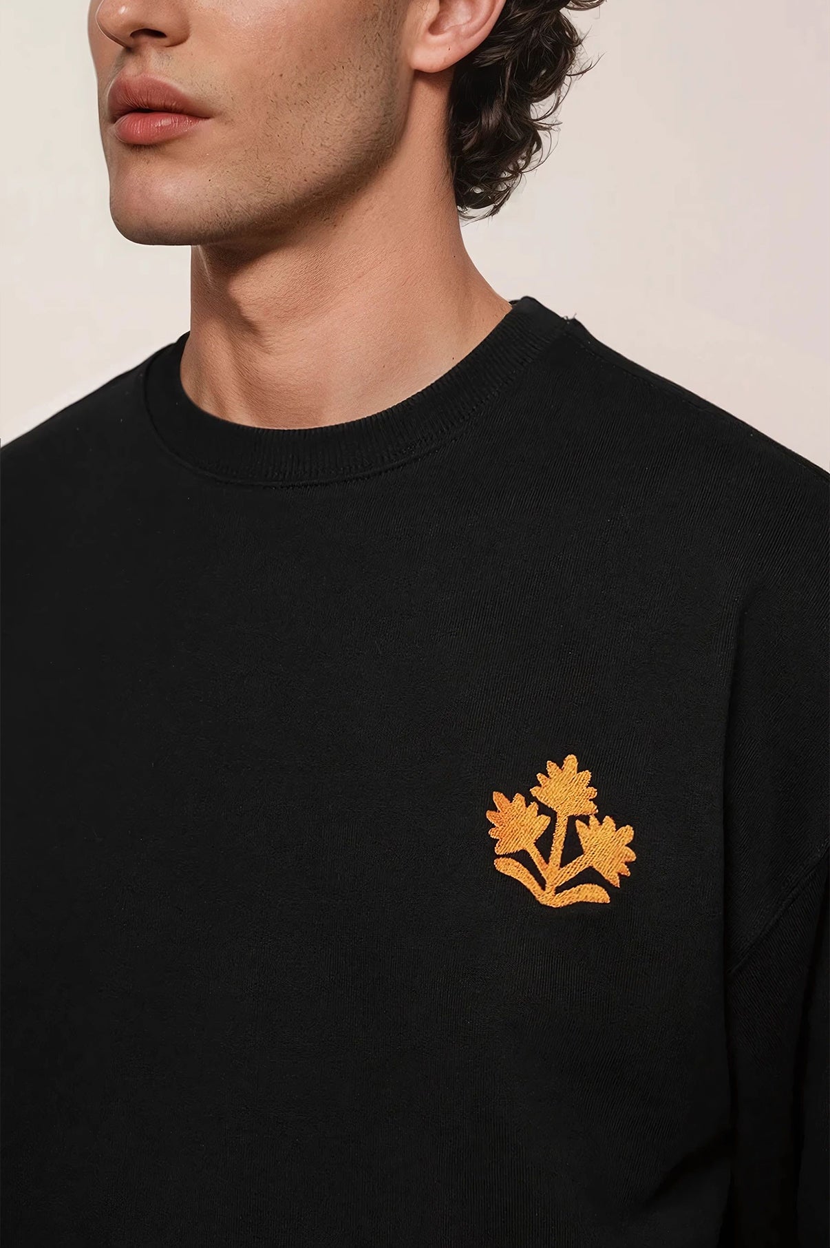 'LOBSTER' men's sweatshirt black