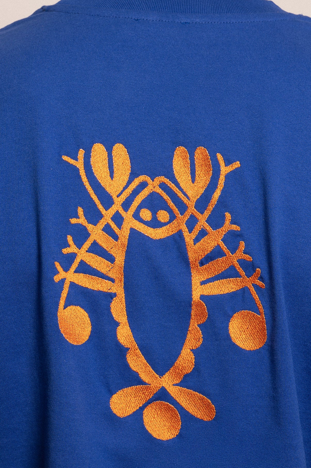 'LOBSTER' men's T-shirt blue