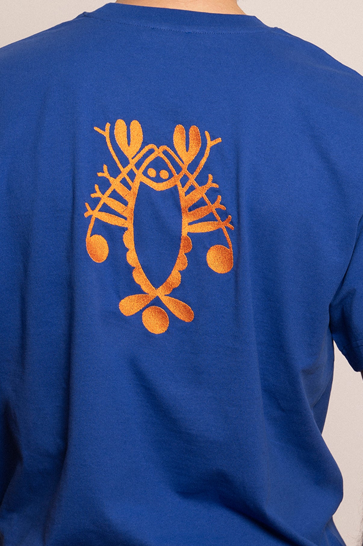 'LOBSTER' men's T-shirt blue