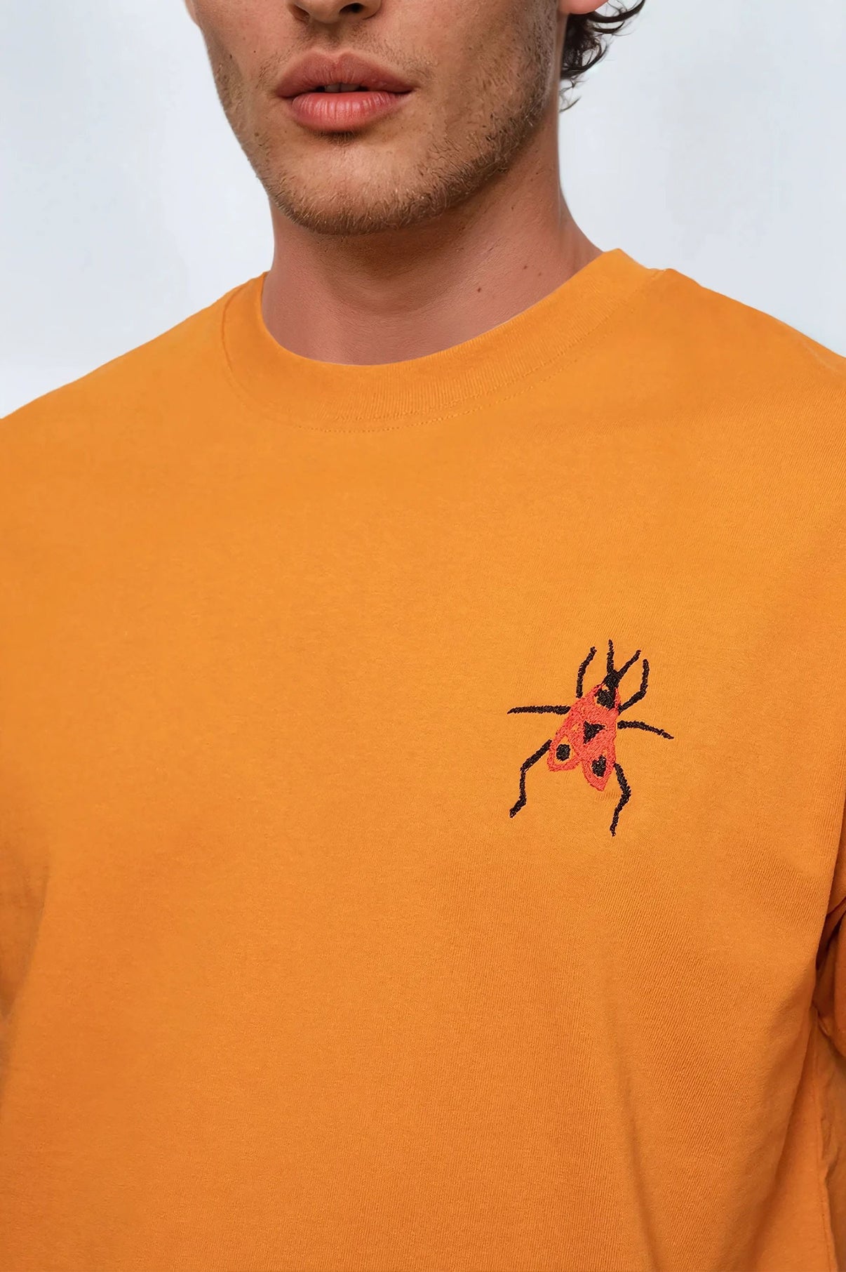 'FIREBUG' men's T-shirt mustard