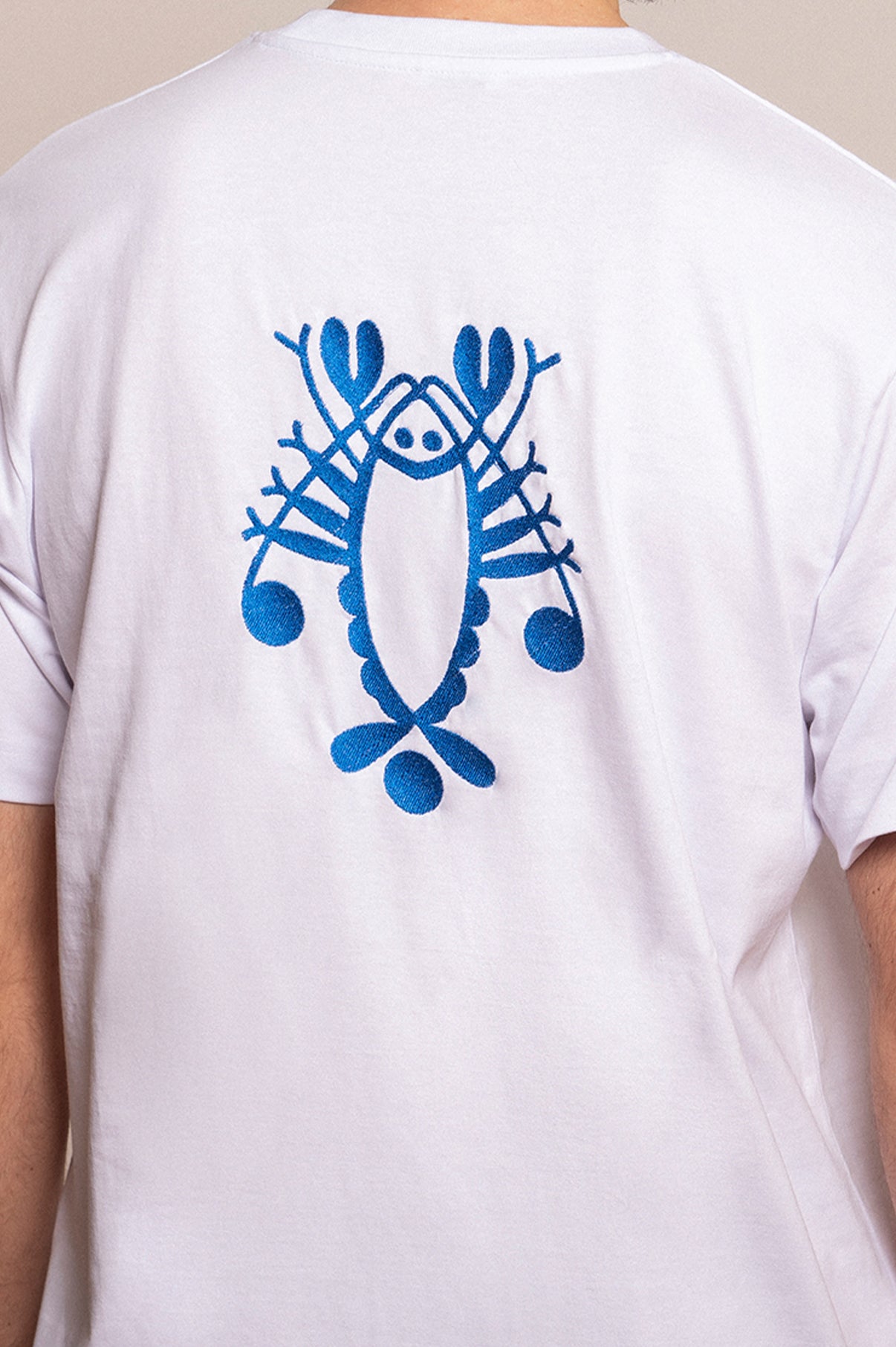 'LOBSTER' men's T-shirt white