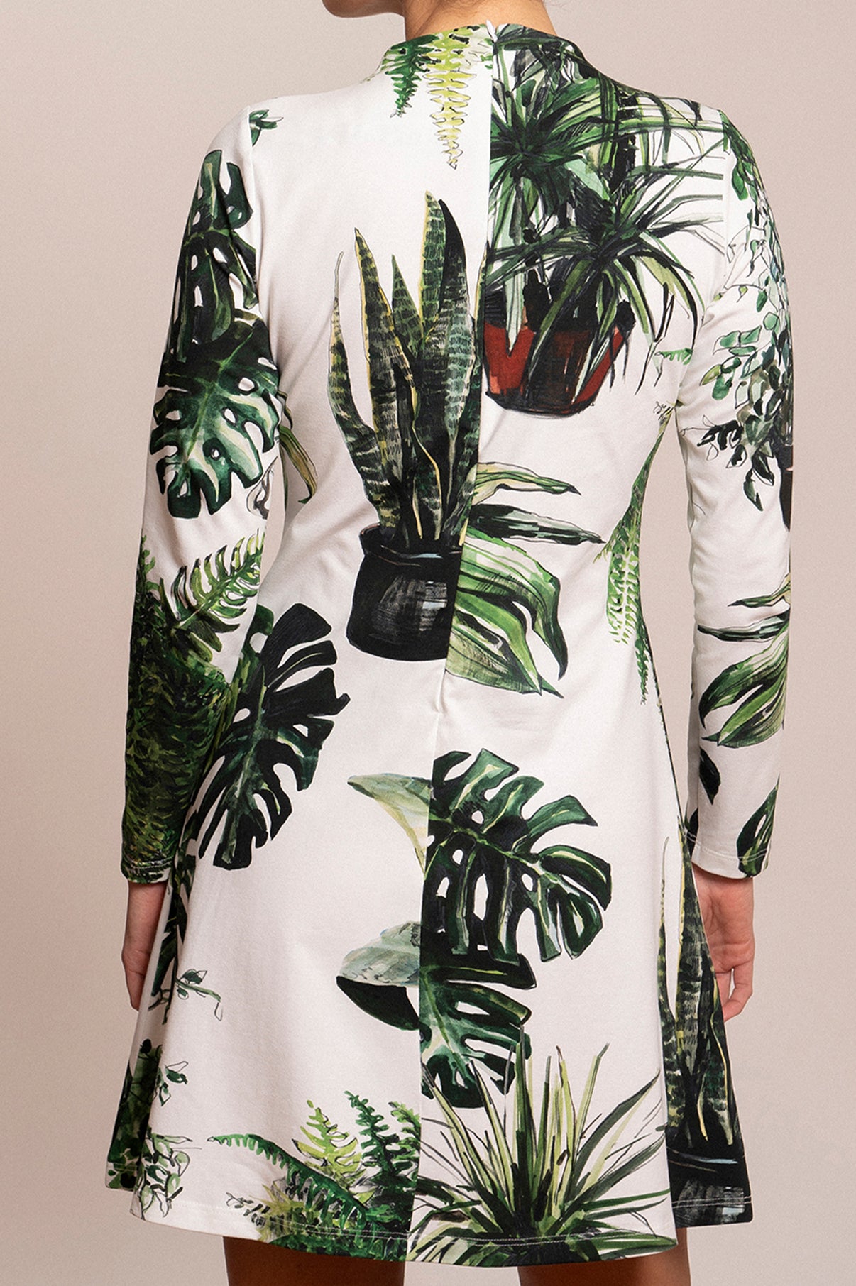 BOKOD mock neck dress 'Plants'