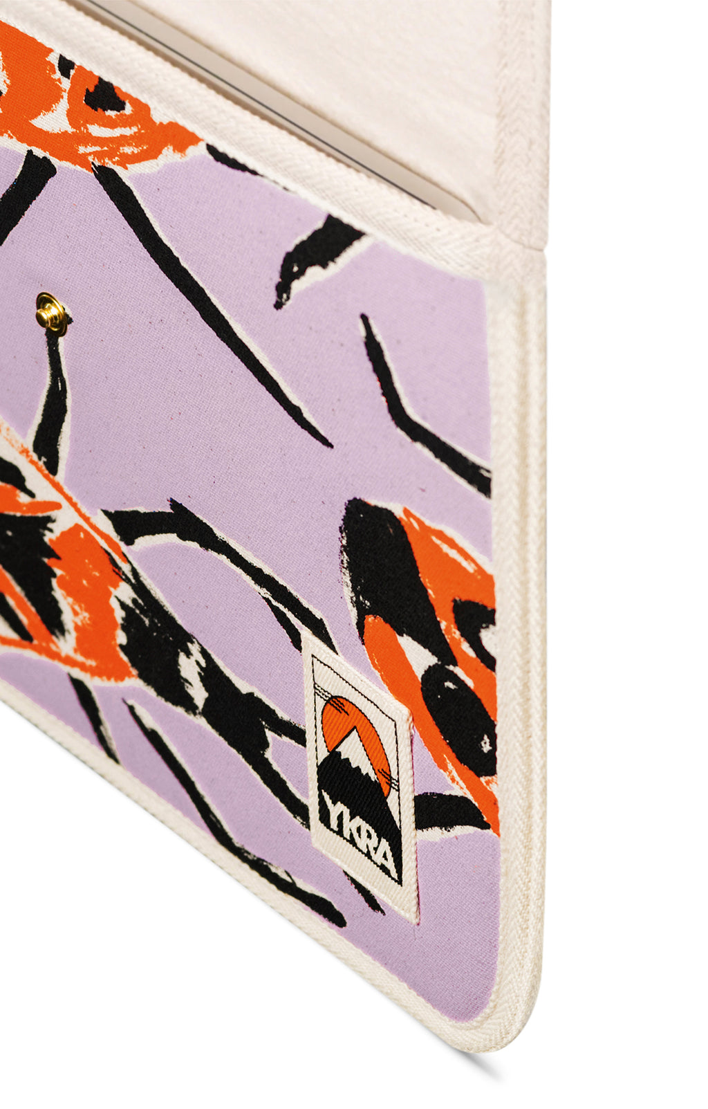 YKRA x TOMCSANYI laptop case 'Small Firebugs'